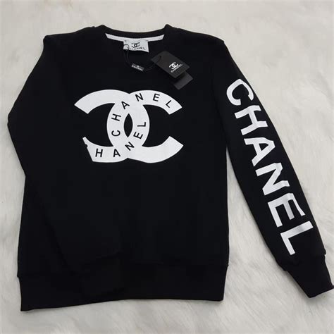 chanel sweater men|authentic chanel logo sweater.